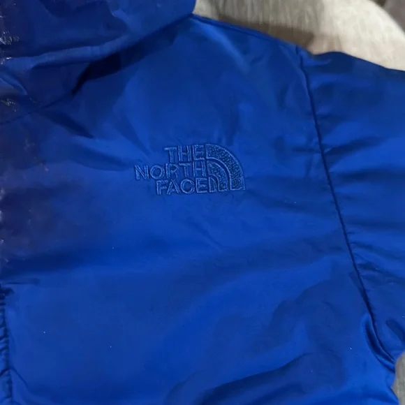 The North Face Puffer Jacket Red and Blue Insulated